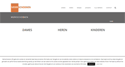 Desktop Screenshot of merkschoenen.info